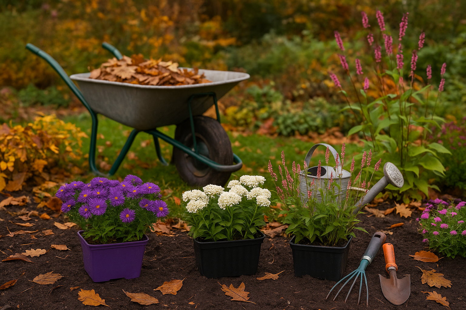 November in de tuin – de basis voor een kleurrijk voorjaar